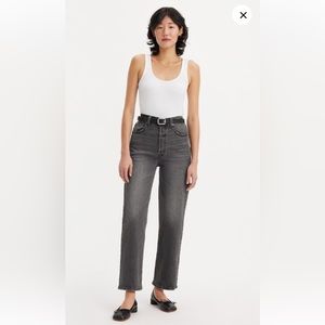 RIBCAGE STRAIGHT ANKLE WOMEN'S JEANS | size 28